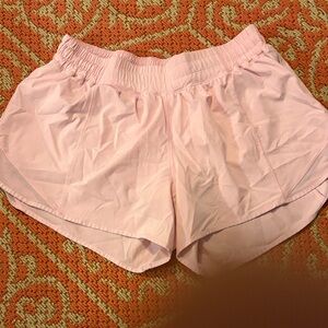 lululemon athletica Pale Pink Women's Running Shorts